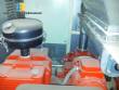 Feeder with mixer and screw conveyor for Triblender type masses