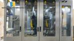 Tetra Pak A3 aseptic filling machine with cardboard packer 70 and tray shrink 51.