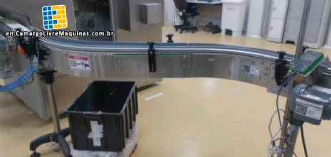 Divamaq modular curved conveyor belt