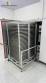Stainless steel dehydrator oven with 120 trays.