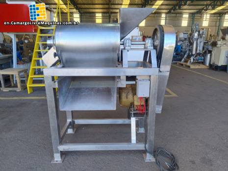 Mecamau stainless steel single-stage horizontal pulper
