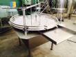 Rotating rotary table in stainless steel 1,20 m