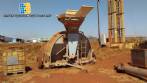 Marcher Brasil 400-ton bagging machine for storing grains in bags