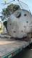 30,000 liter stainless steel storage tank with ladder
