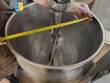 Stainless steel tilting mixing bowl