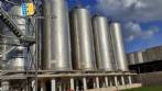 Stainless steel tank for beer fermentation, 167,500 liters, Codistil Dedini