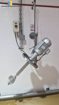 Artinox stainless steel agitator, disperser, mixer, and homogenizer
