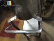Transfer tank with support and stainless steel wheels 20 liters