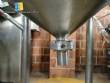 Transfer tank with support and stainless steel wheels 20 liters