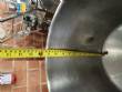 Transfer tank with support and stainless steel wheels 20 liters