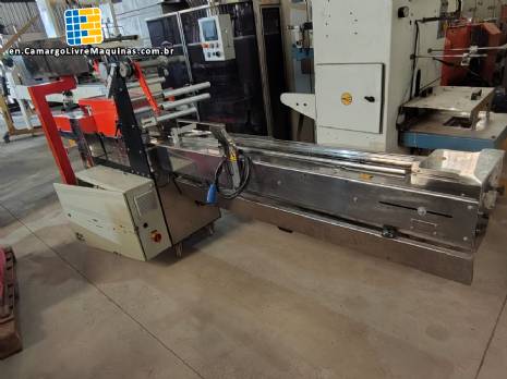 Stainless steel flowpack packaging machine WEF M�quinas Maqinox