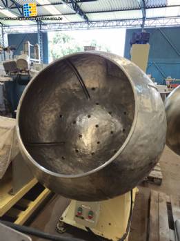 Incapri 100 kg stainless steel bowl dragee