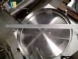 Stainless steel accumulator table 760 mm