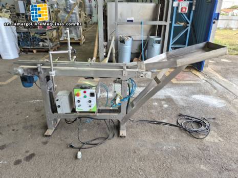 Linear filling machine with 1 nozzle, Eqpe Industrial Automation