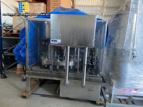 Gravimetric filling and threading machine IMSB