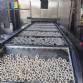 Continuous line dosing dropper with oven for buttered tapioca starch biscuits Forma�o