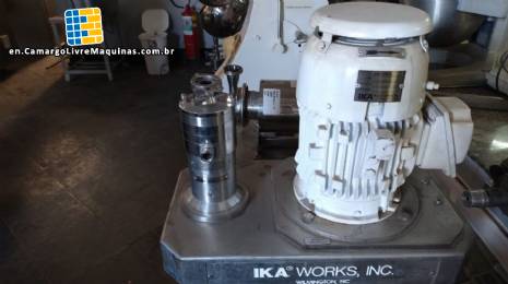 IKA dispersing, emulsifying and homogenizing mill 500 kg/h
