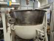 Stainless steel jacketed pot with internal steam system