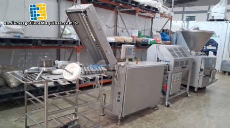 VEMAG 3-ton-per-hour automatic meat and nugget forming line