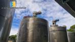 Stainless steel jacketed mixing tank, 5,000 liters, APV