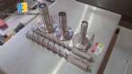 Baoyuda stainless steel vertical powder filling machine with screw conveyor silo