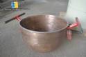Gas copper pan for crispy Incapi