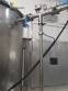 Line for brine filling manual product insertion and automatic capping