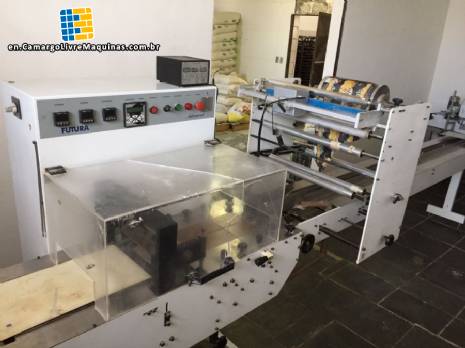 Horizontal flow pack packaging with date stamp Limepak