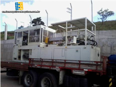 Injector/PET preform mold with injection and 4 blow 20