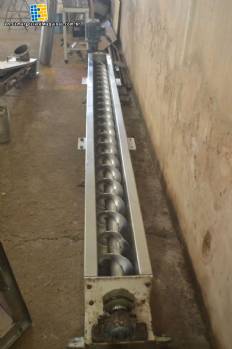 3.2 meter stainless steel conveyor screw