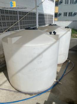 Polyethylene storage tank