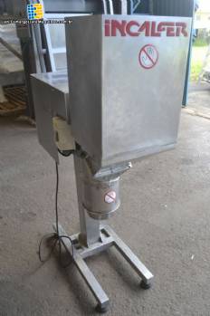 Stainless steel shredder with Incalfer rotary blades