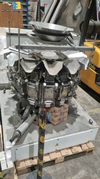 Multi-head vertical packaging machine with 3 seals bosch Ishida