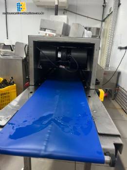 Cooling tunnel with coating machine and chocolate melting tank AFJ 2024