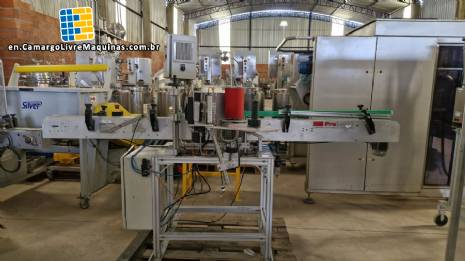 ProLabel self-adhesive labeling machine for cylindrical bottles
