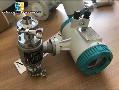 Fluid flowmeter by electromagnetic system Mafetech