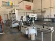 Linear filling machine with stainless steel threading machine 12 Narita nozzles