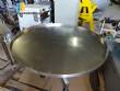 1100 mm stainless steel rotating accumulator sorting table