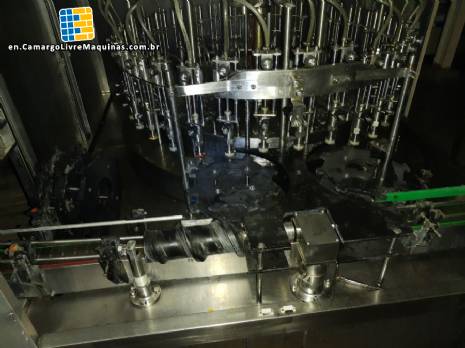 24 piston rotary filling machine Krones