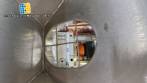 Maqinox stainless steel screw conveyor transfer silo