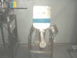 Mixer in stainless steel with screw