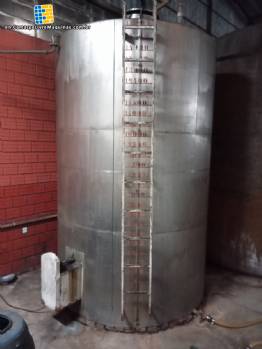15,000 liter stainless steel mixing tank