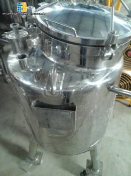Transfer tank 316 stainless steel for 140 liters Inoxil