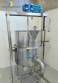 Stainless steel gas-powered tilting mixing tank with thermal jacket, 100 liters, Tortugan