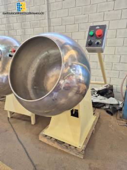 250-liter stainless steel smooth coating pan