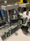 Straw packaging machine with flexography system for printing on paper