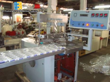 Complete line of packing of cigarettes