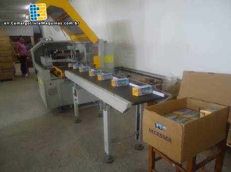 Flow pack wrapping machine automatic brand Smipack