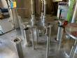 Gravimetric rotary filling machine in stainless steel with cabin