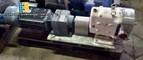 JEC Pumps lobe pump for viscous products.